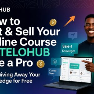 How to List & Sell Your Online Course on TELOHUB Like a Pro (Stop Giving Away Your Knowledge for Free